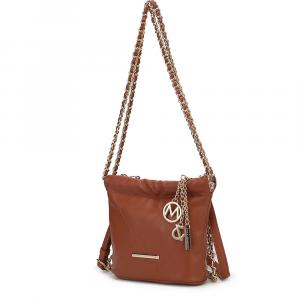 Женская мини-сумка через плечо Loriana от Mia K MKF, Cognac