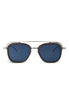 Солнцезащитные очки в квадратной оправе Thom Browne Eyewear, серый