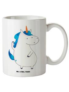 Кружка XL Единорог без слов в белом цвете Mr. & Mrs. Panda