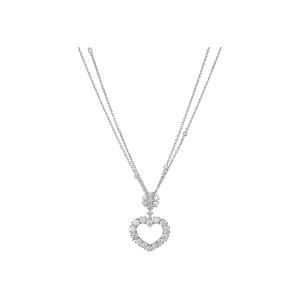 Chopard - подвеска l'heure du diamant, этическое белое золото, бриллианты