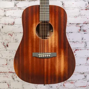 Martin - 2025 D Jr E StreetMaster - Акустико-электрогитара - Темный махагон с эффектом старения - с чехлом