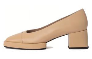 Туфли-лодочки из кожи Sava By Far, Light Brown