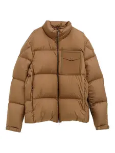 Стеганая куртка с карманами Moncler, коричневый