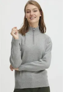 Джемпер оксриты тройер Oxmo, Mid Grey Melange