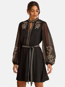 Love & roses Платье в черном цвете