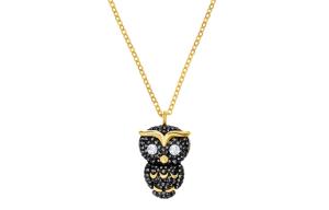 Swarovski Маленькое колье женское черное