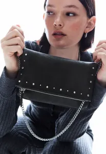 Сумка через плечо Bershka, Black