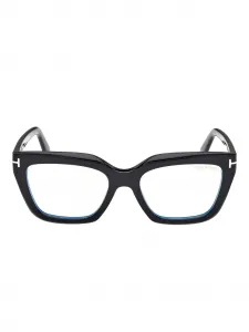 Очки квадратной формы с деталями в виде петель Tom Ford, черный