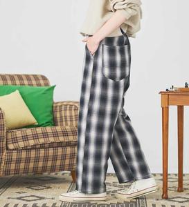 Легкие/удобные брюки Градиентная клетка