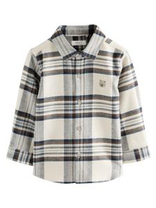 Рубашка на пуговицах классического кроя Next, бежевый