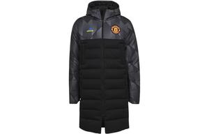 MANCHESTER UNITED THEATRE OF DREAMS пуховик мужской черный Adidas, черный