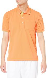 Футболка-поло Kiraku CR172 Pop, меняющая цвет, милая, унисекс, пике, для кормящих мам, оранжевый