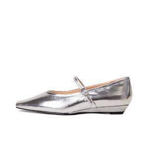 SHOEMAKER QUEEN Женские туфли Мэри Джейн в стильном серебристом цвете, цвет Stylish Silver