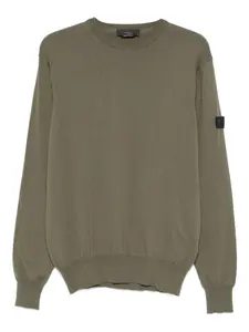 Свитер Exmoor 07 с нашивкой-логотипом Peuterey, зеленый