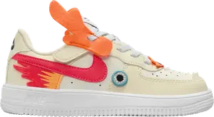 Кроссовки Force 1 Low LV8 EasyOn PS 'Year of the Dragon', кремовый