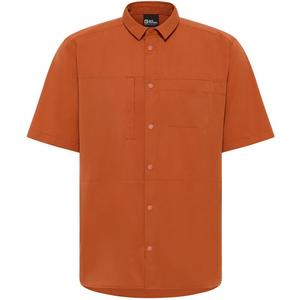 Hemd sierra canyon ss shirt m Jack Wolfskin, оранжевый