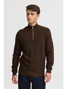 Пуловер CASUAL FRIDAY Troyer, коричневый