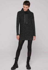 Платье-джемпер MIT ROLLKRAGEN Soccx, цвет Mottled Black
