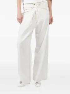 Джинсы на пуговицах DARKPARK, бежевый