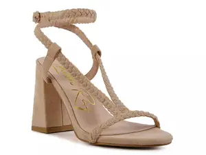 London Rag Smoosh Sandal, латте