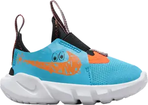 Кроссовки Flex Runner 2 Lil TD 'Blue Lightning Total Orange', синий