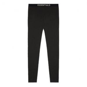 Брюки fw20 lounge pants 'black' Fear Of God Essentials, черный