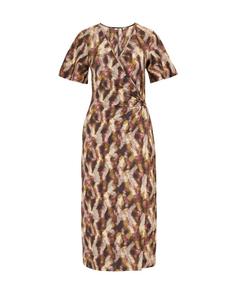 Платье WE Fashion, цвет Pastel yellow/Dark yellow