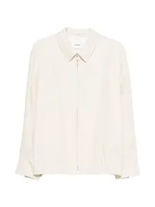 Бомбер на молнии Lardini, бежевый