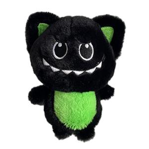 Mr. Toy Мягкая подвеска с причудливым черным котом из мультфильма, высота 13 см