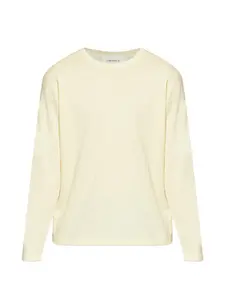 Джемпер с длинными рукавами и круглым вырезом Lisa Yang, бежевый