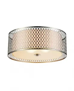 Mikayla 3 светильника для скрытого монтажа Cwi Lighting, chrome