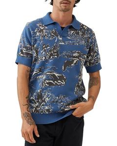 Свитер-поло Rodd & Gunn Hindley Creek, синий