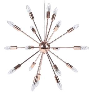 Подвесной светильник Beliani, 59x59x149 см, медный