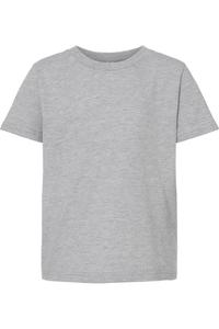 Футболка Tultex Youth Fine Jersey, цвет heather grey
