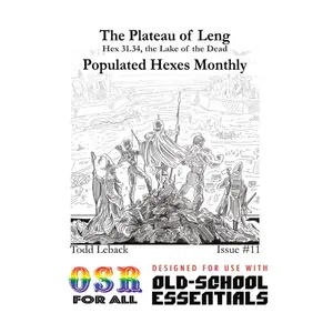 Журнал #11 "The Lake of the Dead", Populated Hexes Monthly