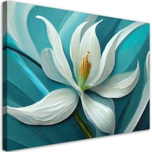 Картина арт-принт KUNSTLOFT Graceful Lily 2, синий