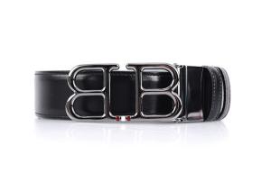 Кожаный ремень с пряжкой-логотипом BALLY