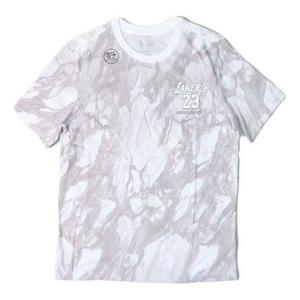 Футболка mvpdri-fit nba los angeles lakers short sleeve white Nike, белый