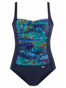 Купальник LASCANA, цвет blau/bedruckt