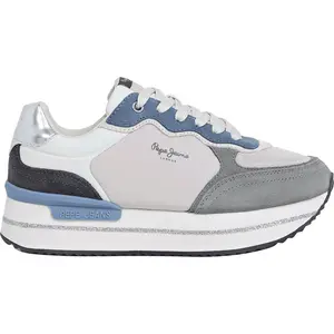 Кроссовки Pepe Jeans Rusper с блестками, серый