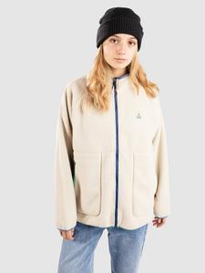 Спортивная куртка Passenger Fairbanks 2.0 Full Zip Recycled Sherpa Fleecejacke, oatmeal