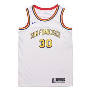 Майка Nike NBA Retro limited Jersey SW Fan Edition Golden State Warriors Curry 30 White, белый