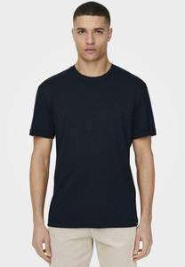 Базовая футболка 2ER PACK RUNDHALS KURZARM Only & Sons, деним