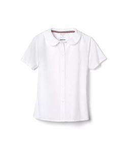 Блуза Питер Пэн с коротким рукавом для больших девочек French Toast, белый