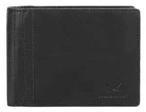 Кошелек Занзибар, натуральная кожа Sansibar, черный