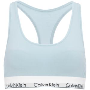 Бралетт с логотипом Racerback Calvin Klein, синий