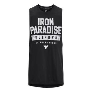 Спортивный топ Under Armour Project Rock Iron Paradise Tank 'Black' 1377290-001, черный