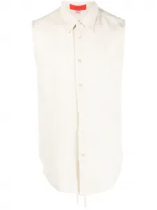 Рубашка без рукавов Eckhaus Latta, белый