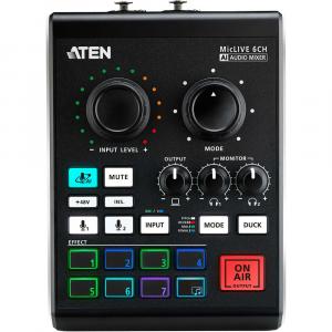 ATEN UC8000 MicLIVE Podcast AI Audio Mixer