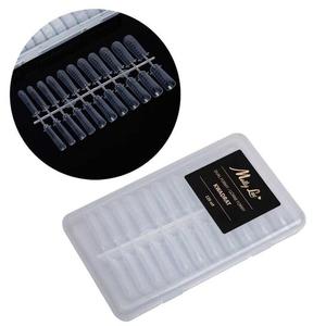 Формы для верхних ногтей двойные формы для акрилового геля, акриловый гель, квадрат с чешуей, модель PH-68, 220 шт. MollyLac, Molly Lac